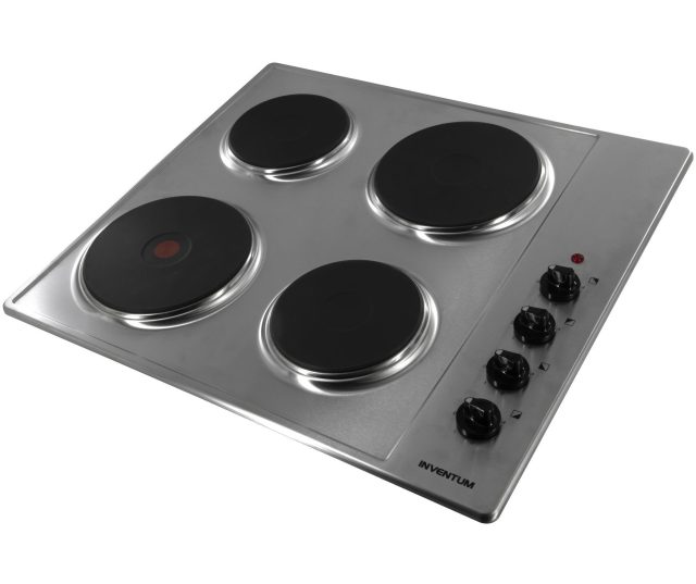 Inventum IKE6010RVS inbouw elektrische kookplaat - roestvrijstaal