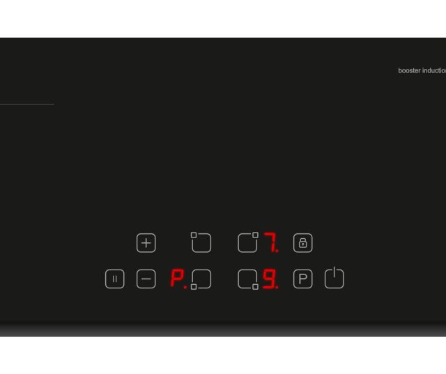 Praktisch is de tiptoets bediening op de Inventum IKI6030 inductiekookplaat