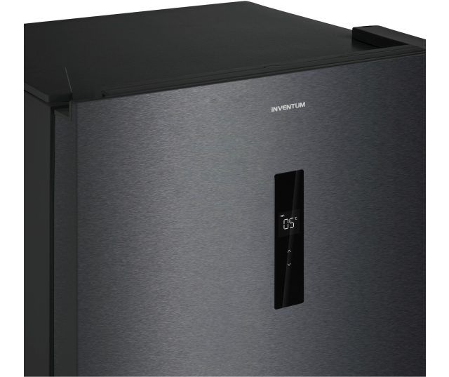 Inventum KK1850B vrijstaande koelkast / koeler - black inox