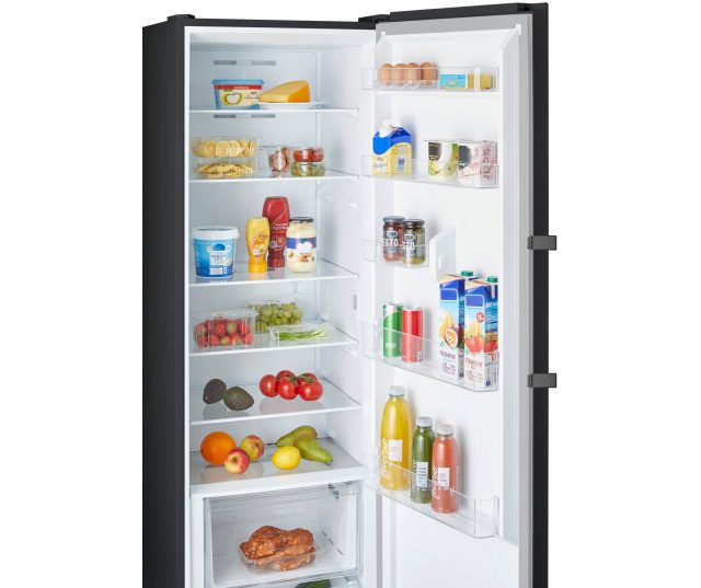 Inventum KK1850B vrijstaande koelkast / koeler - black inox