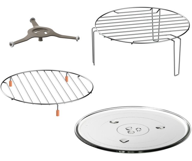 Inventum MN297CB vrijstaande combi-magnetron - zwart