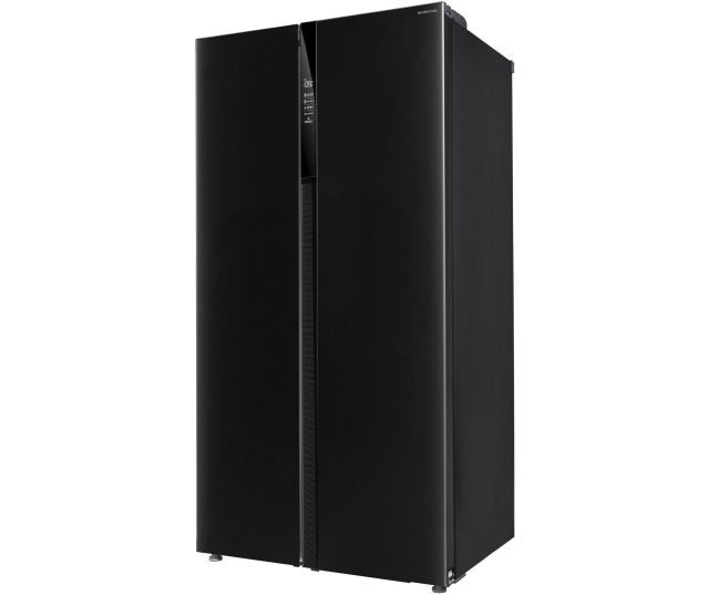 Inventum SKV0178B side-by-side koelkast - zwart