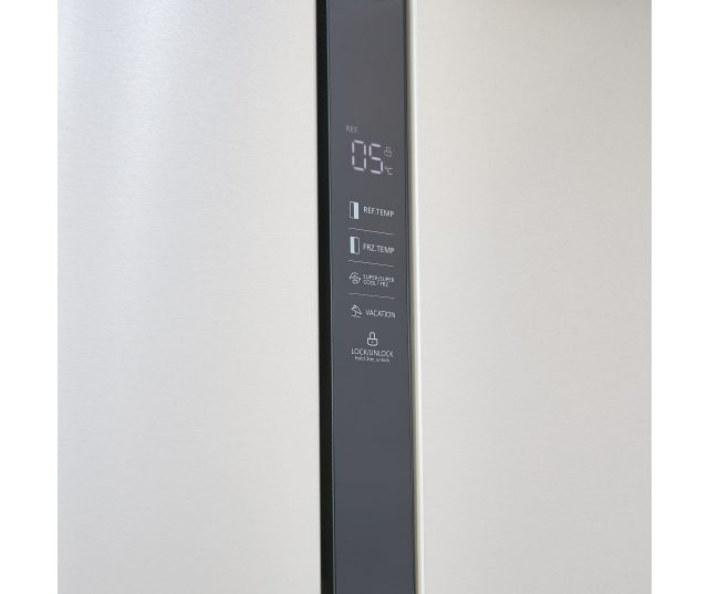 Inventum SKV0178R side-by-side koelkast - roestvrijstaal - nofrost