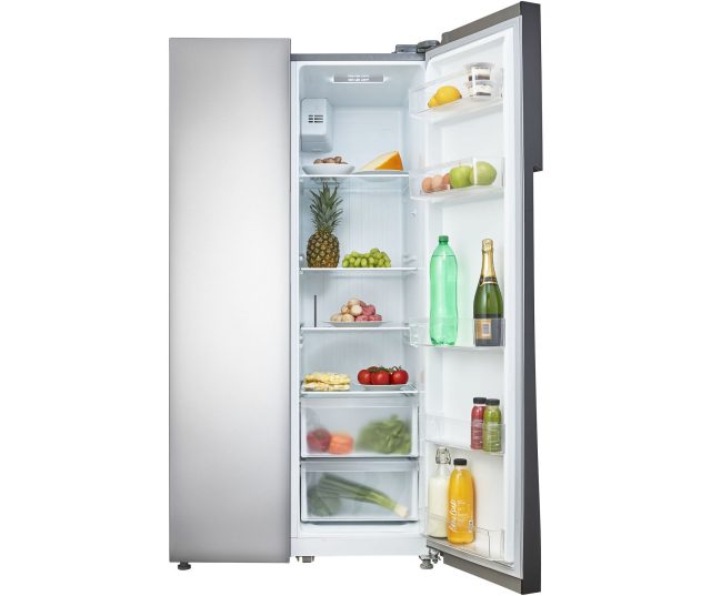 Inventum SKV0178R side-by-side koelkast - roestvrijstaal - nofrost