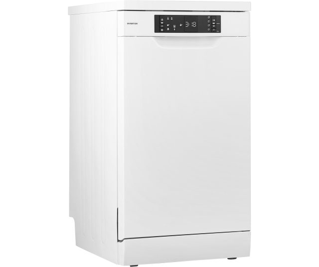 Inventum VVW4530AW vrijstaande smalle vaatwasser - 45 cm. breed