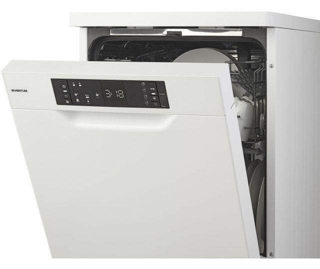 Inventum VVW4530AW vrijstaande smalle vaatwasser - 45 cm. breed