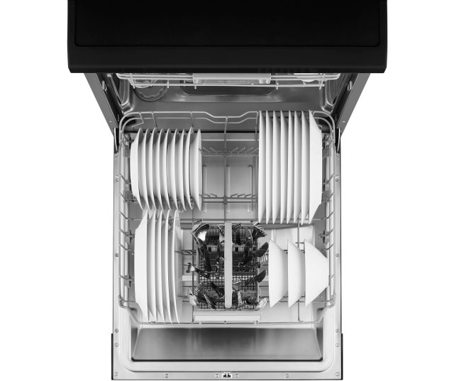 Inventum VVW6036AB vrijstaande vaatwasser - zwart - 44 dB