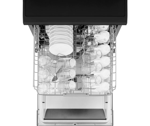 Inventum VVW6036AB vrijstaande vaatwasser - zwart - 44 dB