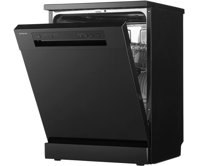 Inventum VVW6036AB vrijstaande vaatwasser - zwart - 44 dB