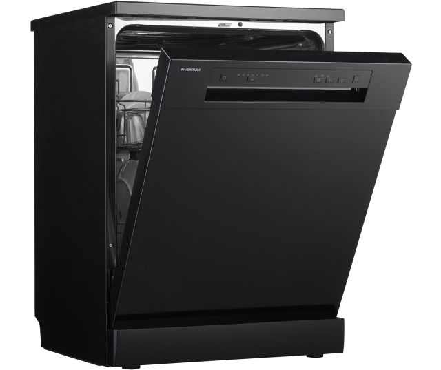 Inventum VVW6036AB vrijstaande vaatwasser - zwart - 44 dB