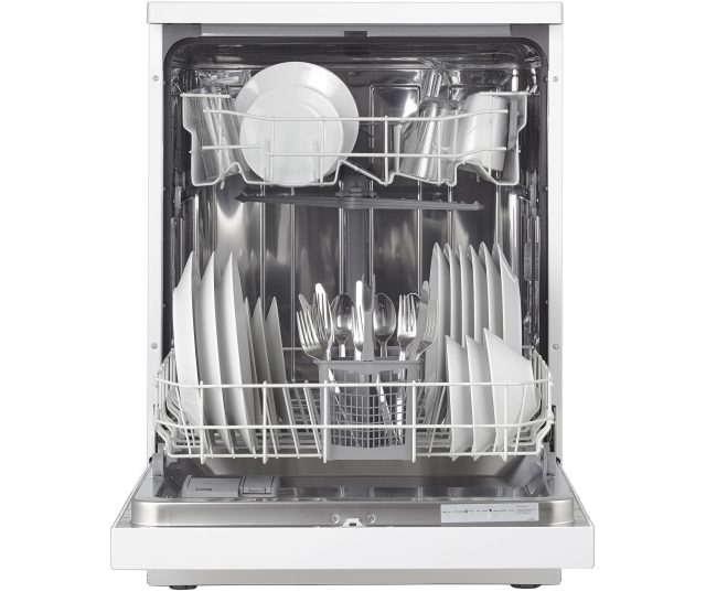 Inventum VVW6008AW vrijstaande vaatwasser - wit