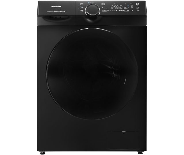 Inventum VWM8010B wasmachine zwart - 1400 toeren en 8 kg. 