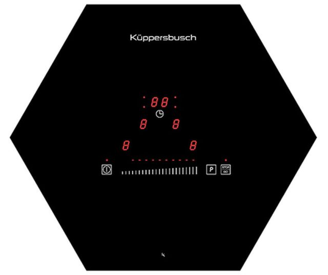 Kuppersbusch EKWI3740.0W inbouw inductie kookplaat - raatvormig