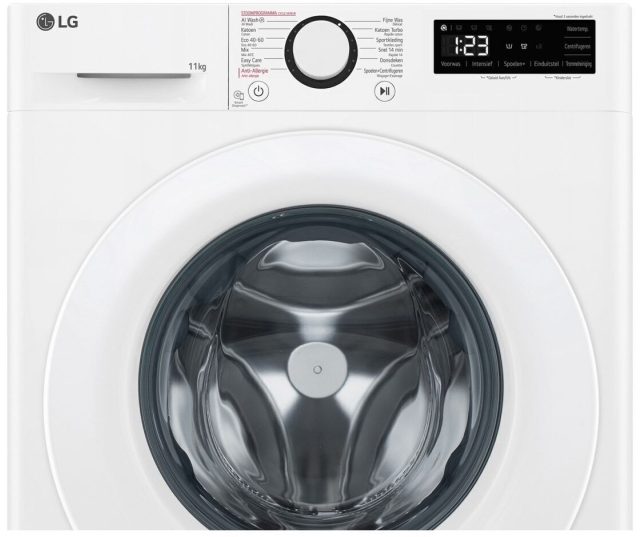 LG F4WR3011S6W wasmachine met 11 kg. en Steam