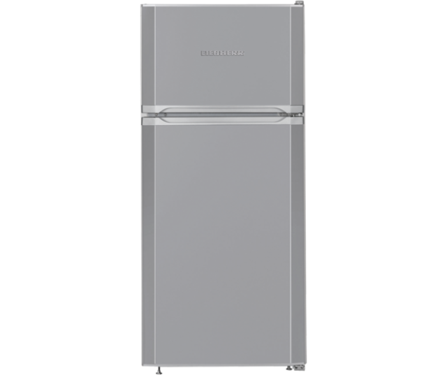 Fraai is het design in combinatie met de kleur staalgrijs van de Liebherr CTPsl2121