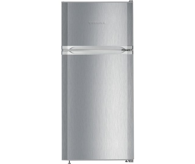 De buitenzijde van de Liebherr CTele2131 koelkast rvs-look