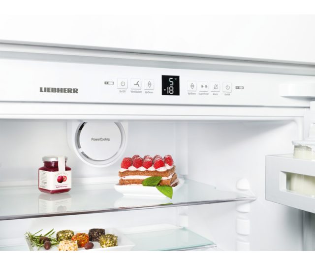 Het bedieningspaneel van de Liebherr ICP3334 inbouw koelkast