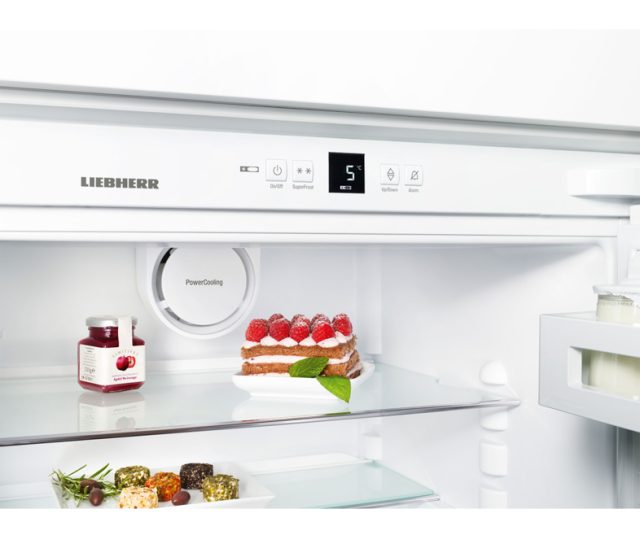 het bedieningspaneel van de Liebherr ICUN3324 inbouw koelkast