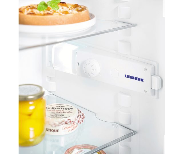 Liebherr Kele 2834-26 koelkast - 140 cm. hoog - rvs-look / staalgrijs