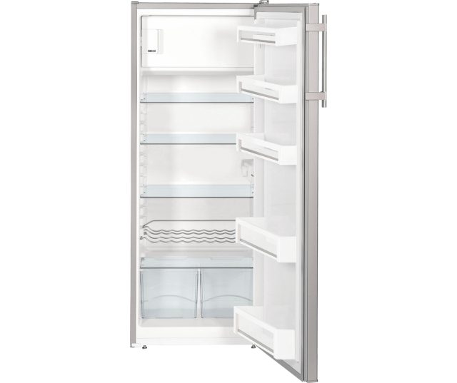 Liebherr Kele 2834-26 koelkast - 140 cm. hoog - rvs-look / staalgrijs