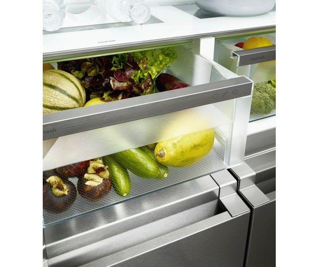 Liebherr MBsddi 9524-20 roestvrijstaal side-by-side koelkast