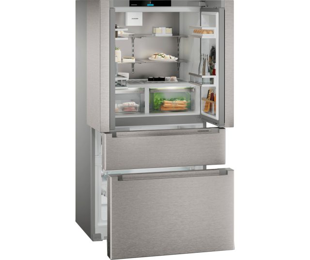 Liebherr MBsddi 9524-20 roestvrijstaal side-by-side koelkast