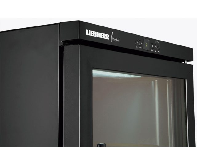 Vinothek tuerdesign 2 van de Liebherr WKB1812