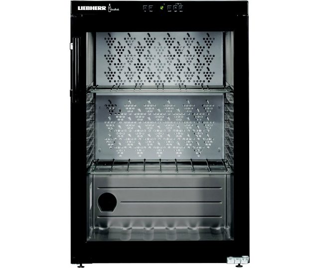 De Liebherr WKB1812 wijnkoelkast heeft isolerend glas met een UV-coating