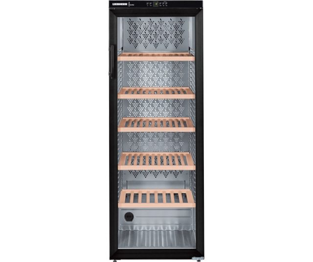 De Liebherr WKB4212 wijnkoelkast is voorzien van isolerend glas met UV-coating