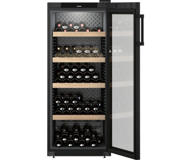 LIEBHERR wijnkoelkast zwart WPbl 4601-20
