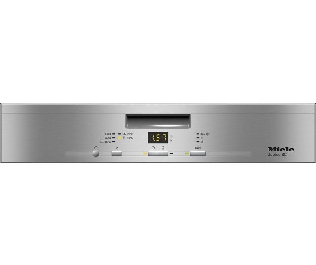 Bedieningspaneel van de Miele G 4930 SCi vaatwasser inbouw