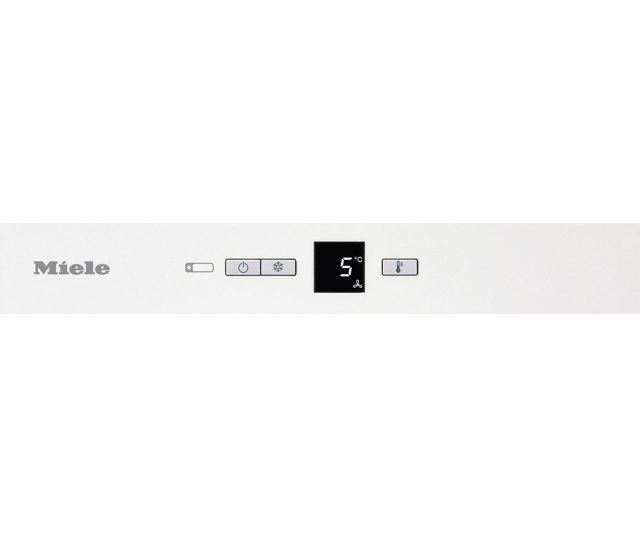 Bedieningspaneel van de Miele K32122 inbouw koelkast
