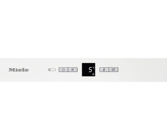 Bedieningspaneel van de Miele K37272ID inbouw koelkast