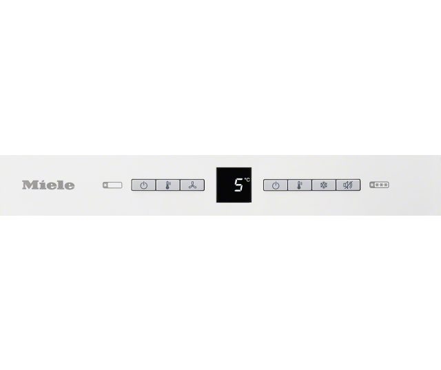 Bedieningspaneel van de Miele KF37122iD koelkast inbouw
