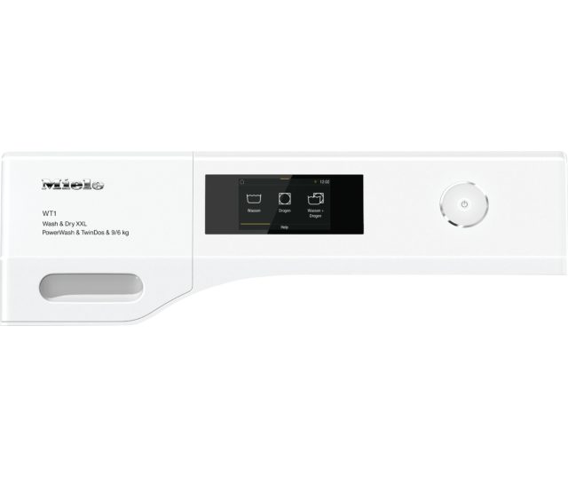 Bedieningspaneel van de MIELE was/droogcombinatie WTW870WPM