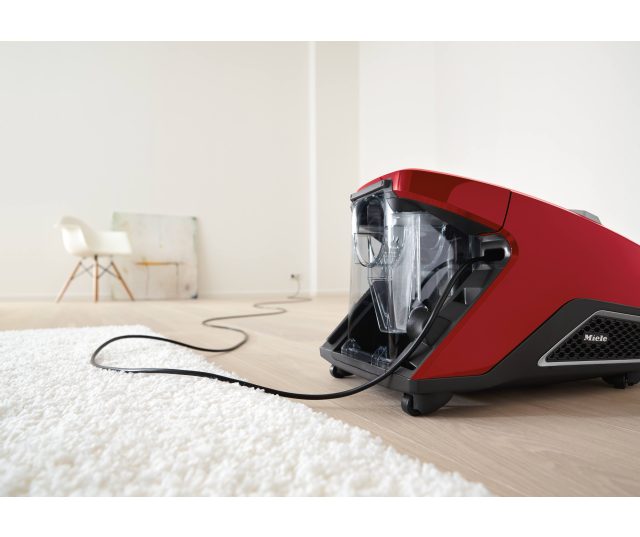 Miele Blizzard Red PowerLine Mangorood stofzuiger zonder stofzak