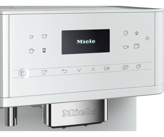 Miele CM6160 vrijstaande koffiemachine - Lotuswit