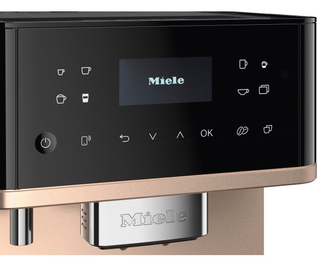 Miele CM6360 Obsidiaanzwart CleanSteelMetallic - vrijstaande koffiemachine