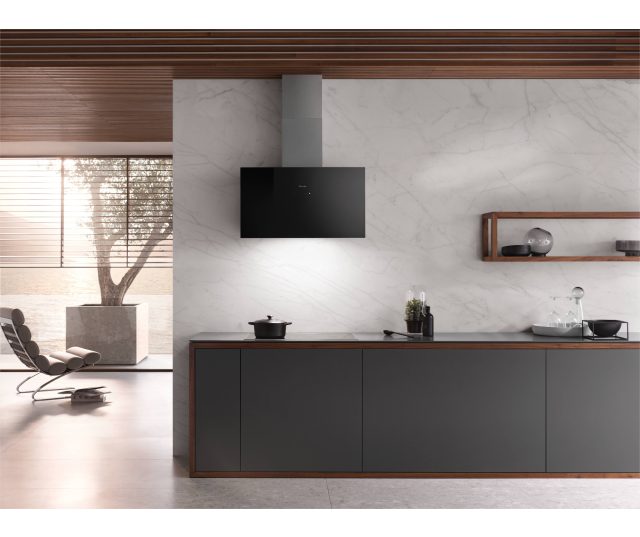 Miele DA9091W Screen verticale wand afzuigkap - zwart