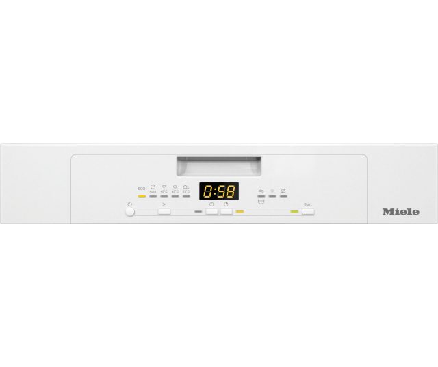 Miele G5132 Sci Brws inbouw vaatwasser - wit bedieningspaneel