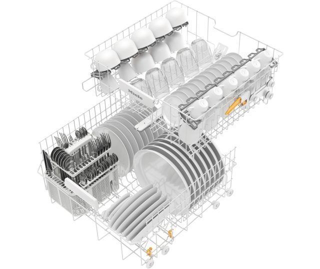 Miele G5132i Brws inbouw vaatwasser - wit bedieningspaneel