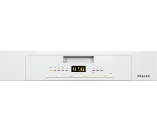 Miele G5132i Brws inbouw vaatwasser - wit bedieningspaneel
