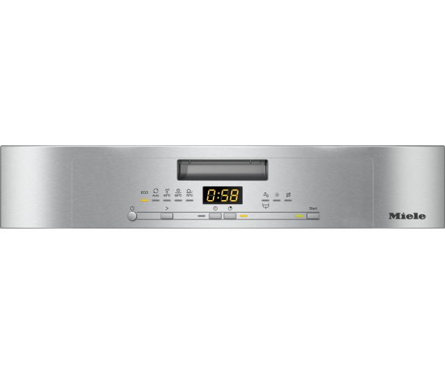 Miele G5132i CLST inbouw vaatwasser - rvs bedieningspaneel