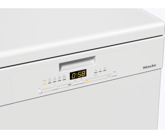 Miele G5633 SC BW vaatwasser met besteklade - wit