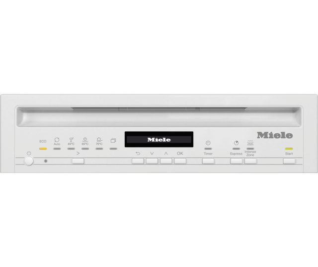 MIELE G5740 Sci Brws inbouw vaatwasser - 45 sm - wit bedieningspaneel