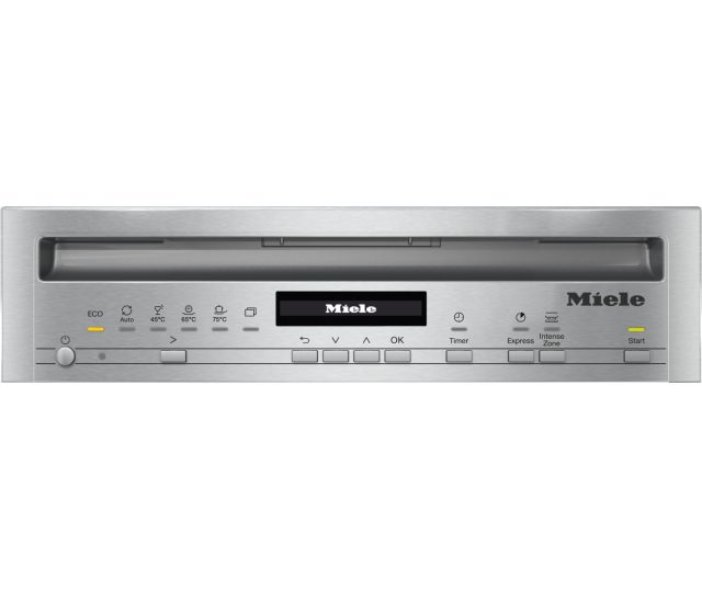 Miele G5740 Sci Clst smalle inbouw vaatwasser - 45 cm - rvs bedieningspaneel