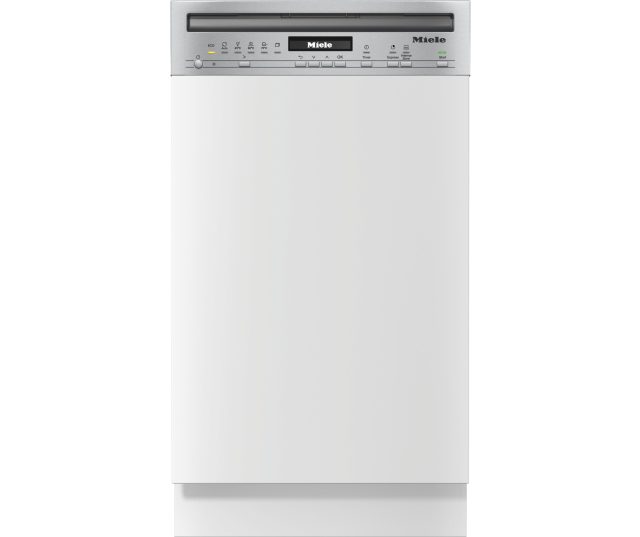 Miele G5740 Sci Clst smalle inbouw vaatwasser - 45 cm - rvs bedieningspaneel