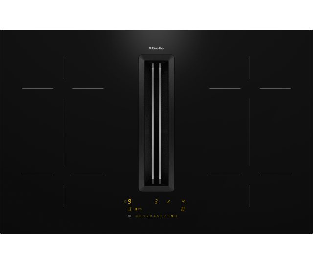 Miele KMDA7473FL-A inbouw inductie kookplaat met afzuiging