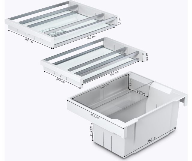 Miele KU7030D onderbouw koelkast - lade koelkast