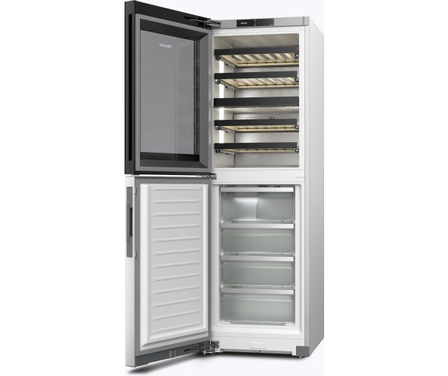 Miele KWNS 4784 DE edt/cs combi vrieskast / wijnkoelkast